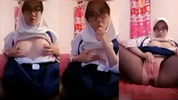Bokep Gadis SMP Hijab Kemaluan Pink Perawan