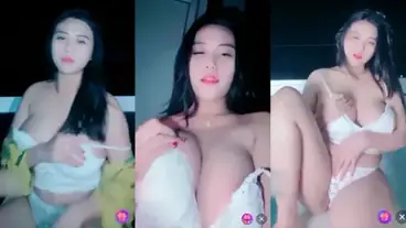 Miya Live Pamer Tubuh Mulus Bikin Sange